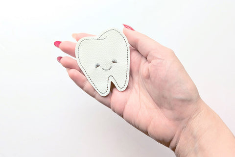 Cartoon Tooth ITH Feltie Applique Embroidery Embroidery/Applique DESIGNS Designed by Geeks 