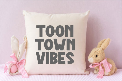 Cartoon Vibes - Bold Quirky Font Font Masyafi Studio 