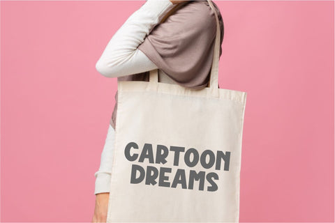 Cartoon Vibes - Bold Quirky Font Font Masyafi Studio 