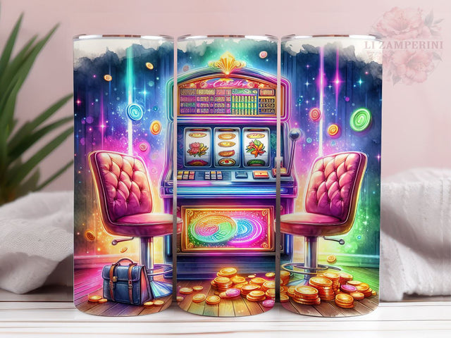 Casino 20oz Tumbler Wrap PNG, Luxury Poker Tumber Png, Straight & Tapered Tumbler Wrap, Instant Digital Download Sublimation Li Zamperini 