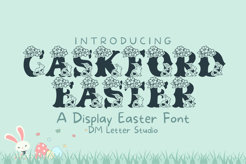 Caskford Easter Font Dm Letter Studio 