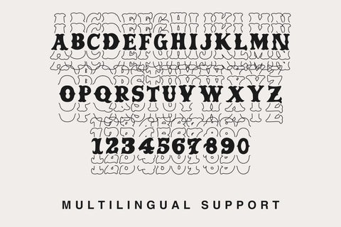 Caskford Stacked Font Dm Letter Studio 