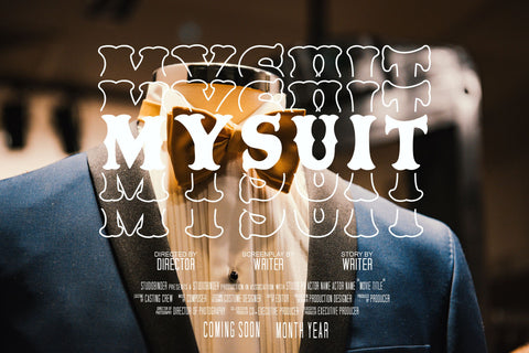 Caskford Stacked Font Dm Letter Studio 