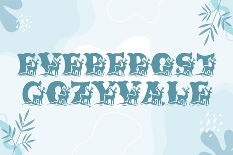 Caskford Winter Font Dm Letter Studio 