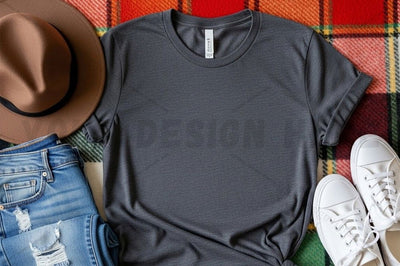 Casual grey t-shirt mockup design Mock Up Photo Designangry 