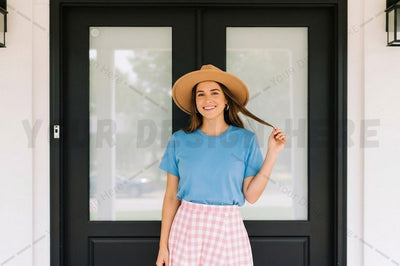Casual summer t-shirt mockup design Mock Up Photo Designangry 