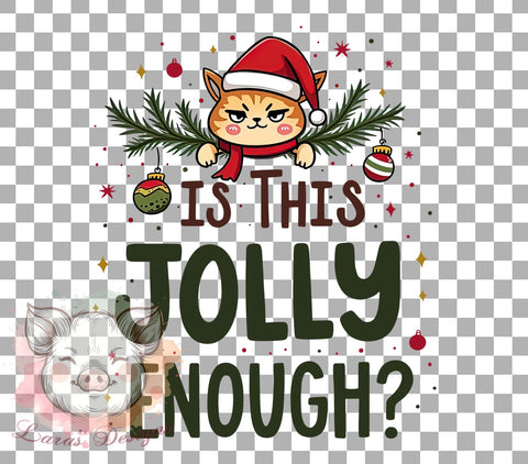 Cat Christmas, Jolly Cats, Holiday PNG, Christmas Clipart, Cute Cat Graphics, Festive Animals, Christmas Decor, Digital Download Sublimation Lara' s Designs 