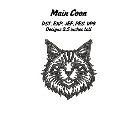 Cat Embroidery File Set Embroidery/Applique DESIGNS Stitched Haus 