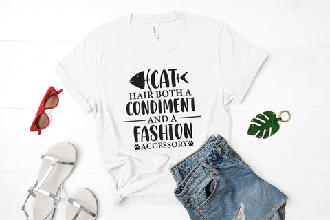Cat Hair Both a Condiment and a Fashion Accessory SVG SVG CraftLabSVG 