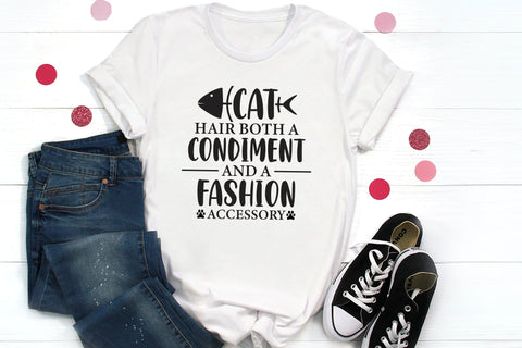 Cat Hair Both a Condiment and a Fashion Accessory SVG SVG CraftLabSVG 