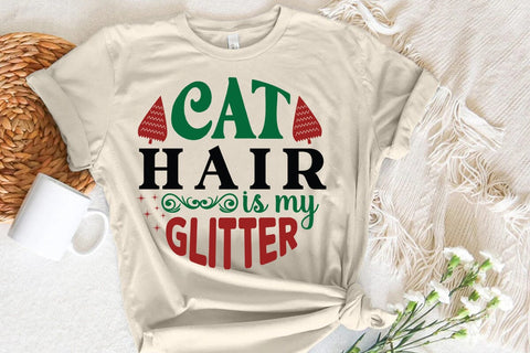 Cat hair is my glitter SVG Angelina750 