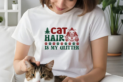 Cat hair is my glitter SVG Angelina750 