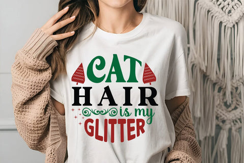 Cat hair is my glitter SVG Angelina750 
