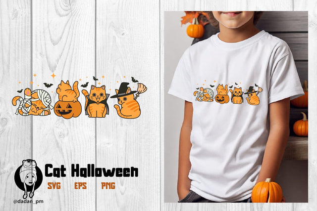 cat halloween funny SVG dadan_pm 