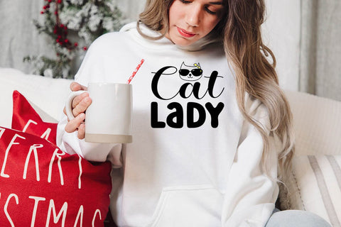 Cat Lady-01 SVG Angelina750 