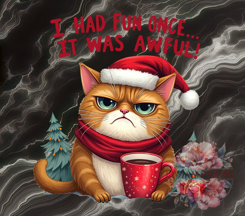 Cat Lover Gift, Cute Cat, Pet Humor, Cat Gifts, Animal Lover, Sublimation Design, Digital Download, Awful Experience Sublimation Li Zamperini 