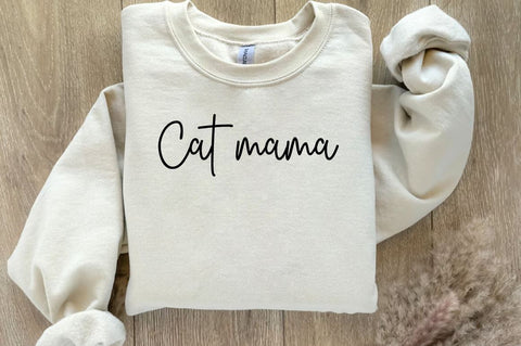 Cat mama Sleeve Svg Design SVG Designangry 