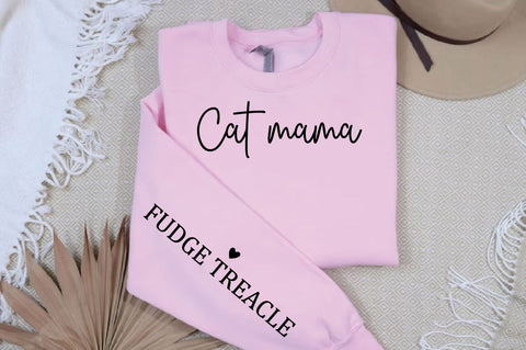 Cat mama Sleeve Svg Design SVG Designangry 