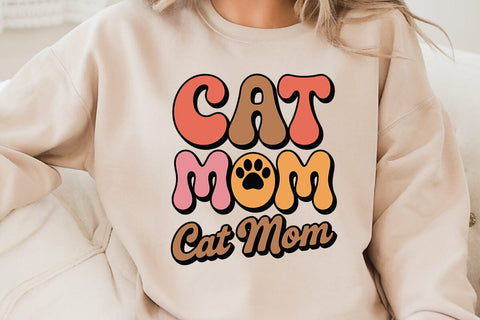 Cat Mom Cat Mom SVG Angelina750 