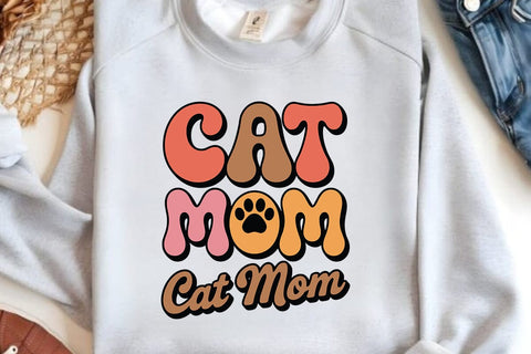 Cat Mom Cat Mom SVG Angelina750 