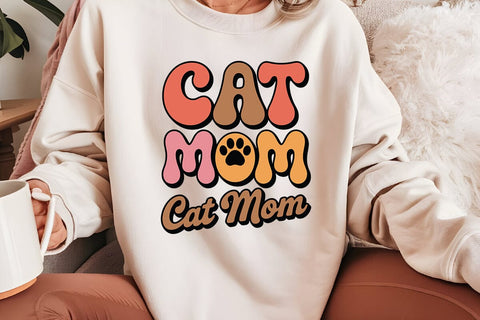 Cat Mom Cat Mom SVG Angelina750 