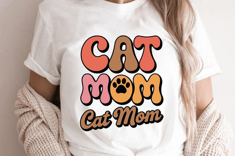 Cat Mom Cat Mom SVG Angelina750 