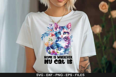 Cat MOM Clipart SVG Bundle SVG CraftingStudio 