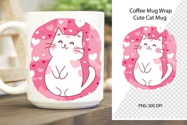 Cat Mom mug Sublimation. Cat Coffee Mug PNG. Sublimation Samaha Design 