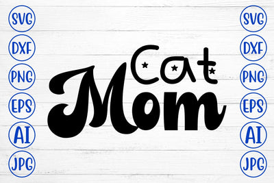 Cat Mom SVG SVG Syaman 
