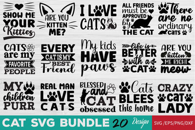 Cat SVG Bundle SVG Angelina750 