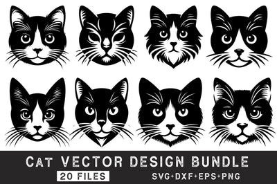 Cat SVG Bundle SVG Rupkotha 