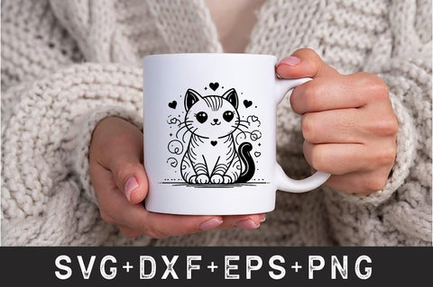 Cat SVG Bundle SVG Rupkotha 