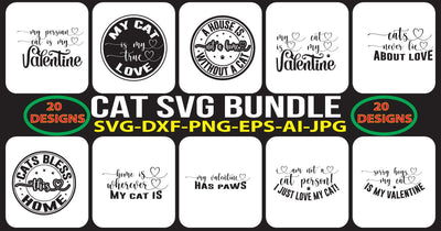 CAT-SVG-BUNDLE SVG Syaman 