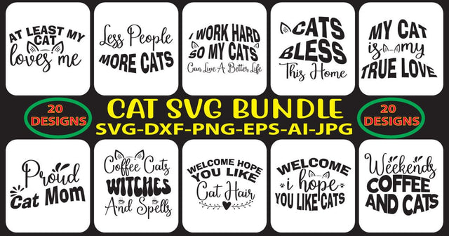 CAT-SVG-BUNDLE SVG Syaman 