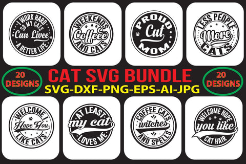 CAT-SVG-BUNDLE SVG Syaman 