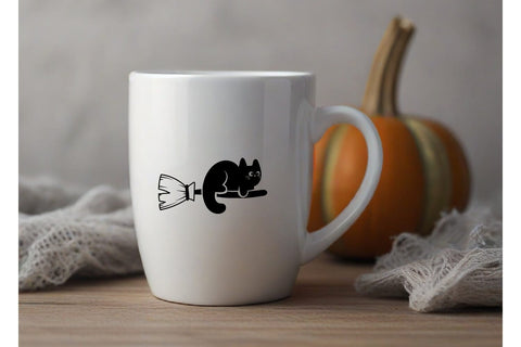 Cat witch svg, hallowen cat cute SVG dadan_pm 