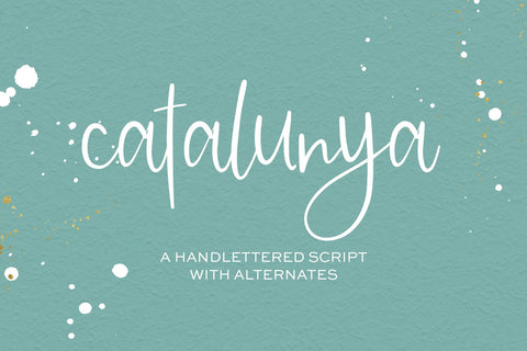Catalunya Script Font Beck McCormick 