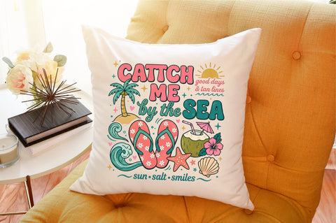 Catch Me by the Sea Summer PNG Sublimation designartist 
