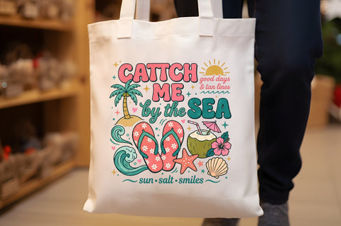Catch Me by the Sea Summer PNG Sublimation designartist 