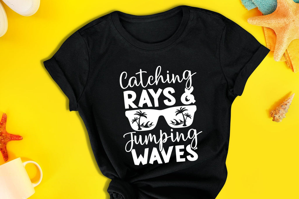 Catching Rays Meme Catching Rays & Jumping Waves, Summer SVG - So Fontsy