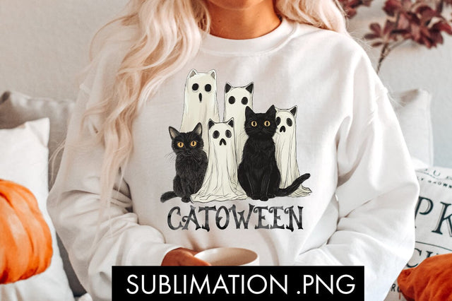 Catoween PNG Sublimation Sublimation Freeling Design House 