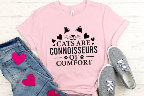 Cats Are Connoisseurs of Comfort SVG File SVG CraftLabSVG 