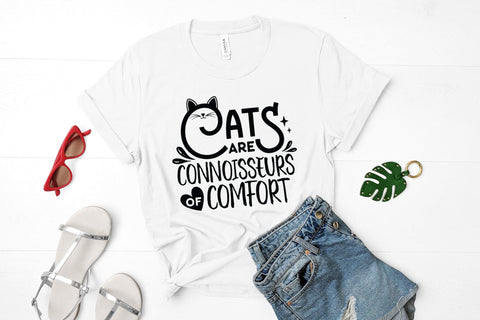 Cats Are Connoisseurs of Comfort SVG SVG CraftLabSVG 