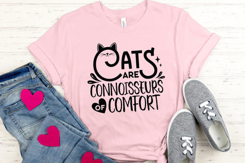 Cats Are Connoisseurs of Comfort SVG SVG CraftLabSVG 