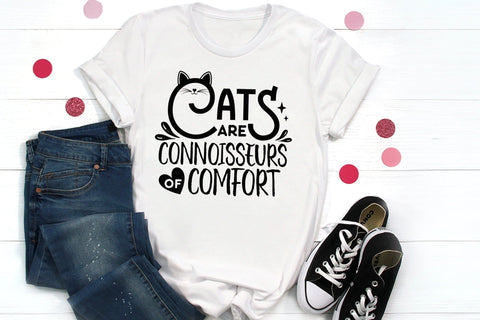 Cats Are Connoisseurs of Comfort SVG SVG CraftLabSVG 