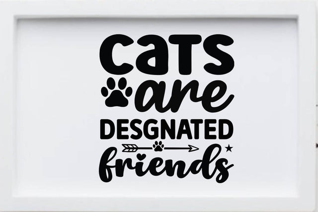 Cats are desgnated friends-01 SVG Angelina750 