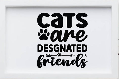 Cats are desgnated friends-01 SVG Angelina750 