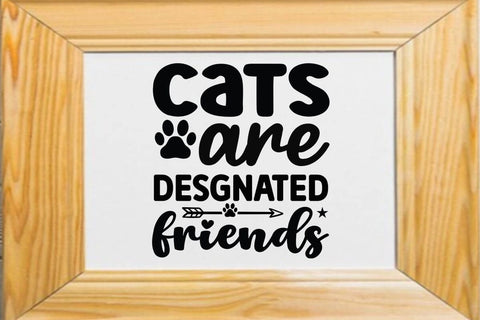 Cats are desgnated friends-01 SVG Angelina750 