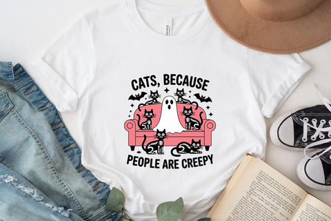 Cats, Because People Are Creepy SVG Angelina750 