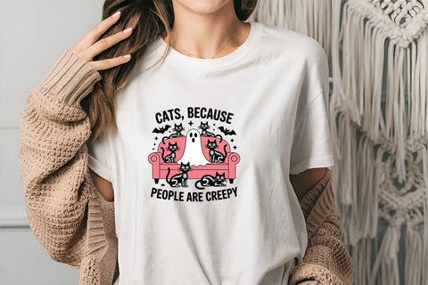 Cats, Because People Are Creepy SVG Angelina750 